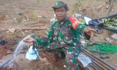 Masyarakat Banyualet Sangat Berterima Kasih Kepada TNI