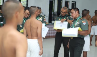 Pangdam XII/Tpr Pimpin Sidang Pantukhir Caba PK Pria Reguler serta Caba Khusus Kopassus dan Kostrad