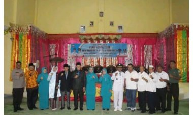 Sertijab Camat Gunung Tuleh Dari M. Ghor Kepada Perdinan Ujang