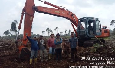 BERANG, Dr. Elvriadi Turun Gunung Perjuangkan Lahan Masyarakat Teluk Pulau Hilir dan Lengadai Hulu, Siap Lawan 