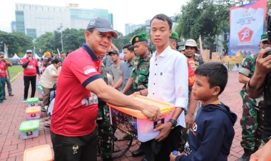 Baksoskes, Fun Run & Pameran Alutsista Semarakkan HUT Ke-78 TNI di Medan