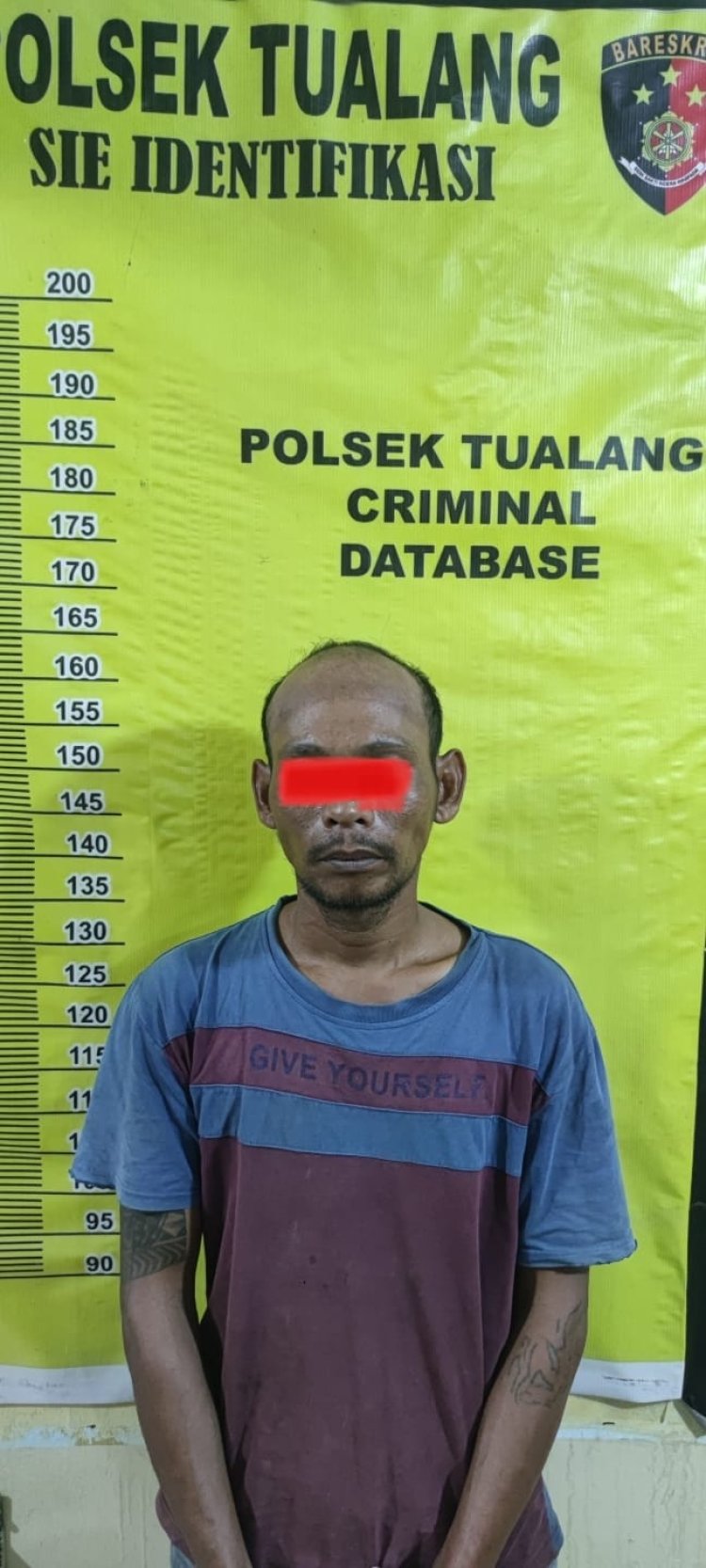 Sempat Jadi Buron Pelaku Curat Akhirnya Di  Tangkap Tim Opsnal polsek Tualang