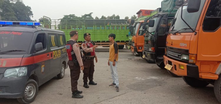 Terkait Postingan Pungli di Perawang, Personil Polsek Tualang Lakukan Patroli