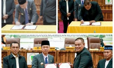 Meningkat, APBD-P Kabupaten Rohil Disahkan Sebesar Rp 2,4 Triliun 