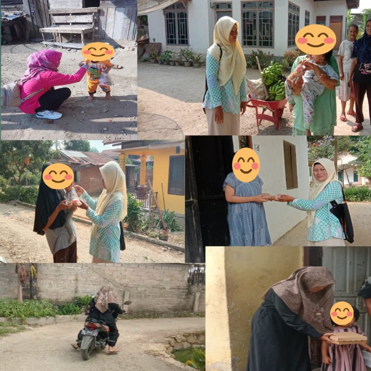 Kader Nagari Mungka, Antarkan PMT Tiap Hari Pada Ibu Hamil Dan Balita