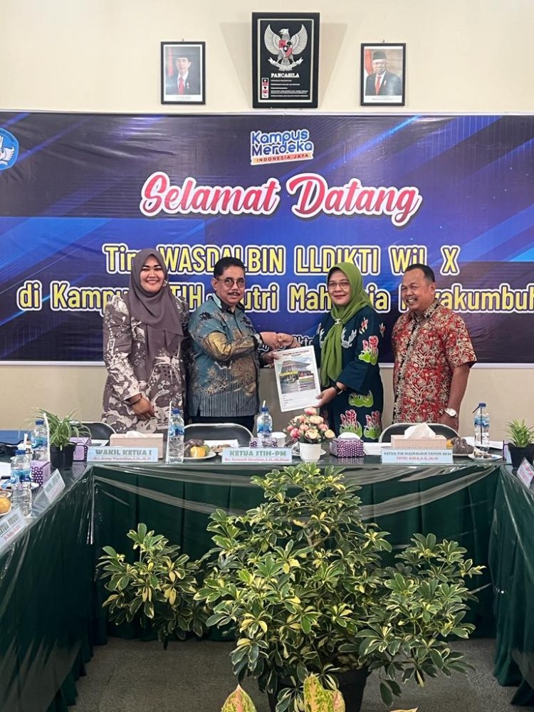 STIH PUTRI MAHARAJA PAYAKUMBUH DIKUNJUNGI TIM WASDALBIN LLDIKTI WILAYAH X