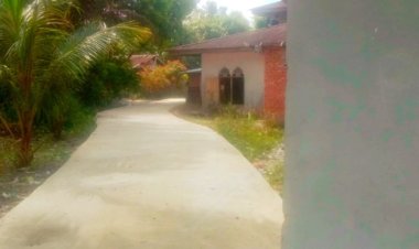 Proyek Anggaran Dana Desa,di Duga di Sulap Jadi Proyek Siluman di Desa Padang Mutung