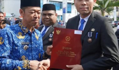 Bupati Rohil Minta Korpri Dan PGRI Terus Berinovasi Dibidang Digitalisasi