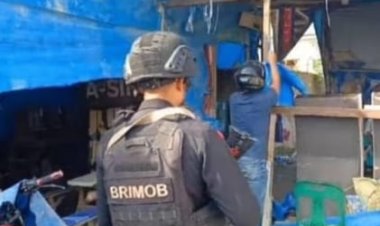 Polda Sumut Gerebek Kampung Narkoba Di Jermal XV Medan