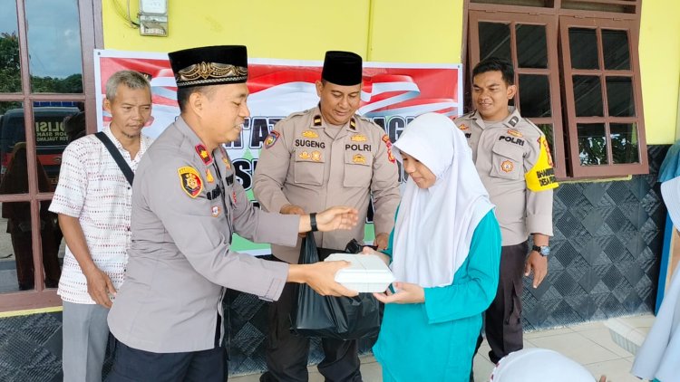 Berbagi Keberkahan Jum’at di Panti Asuhan Mummahadiyah.