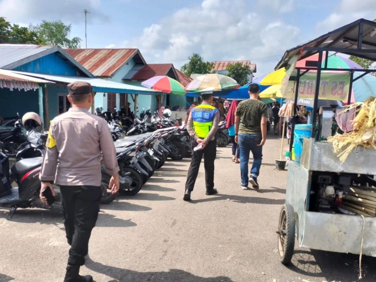 Ciptakan Kamtibmas Kondusif, Polsek Tualang Laksanakan Patroli Dan Pengamanan Di Tempat Ibadah dan Tempat Keramian*