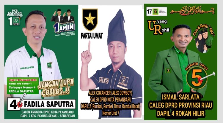 Ismail Sarlata, Fadila Saputra, dan Alex Cowboy: Bersama Maju untuk Pers Indonesia dan Masyarakat Riau Meskipun dari Partai yang Berbeda