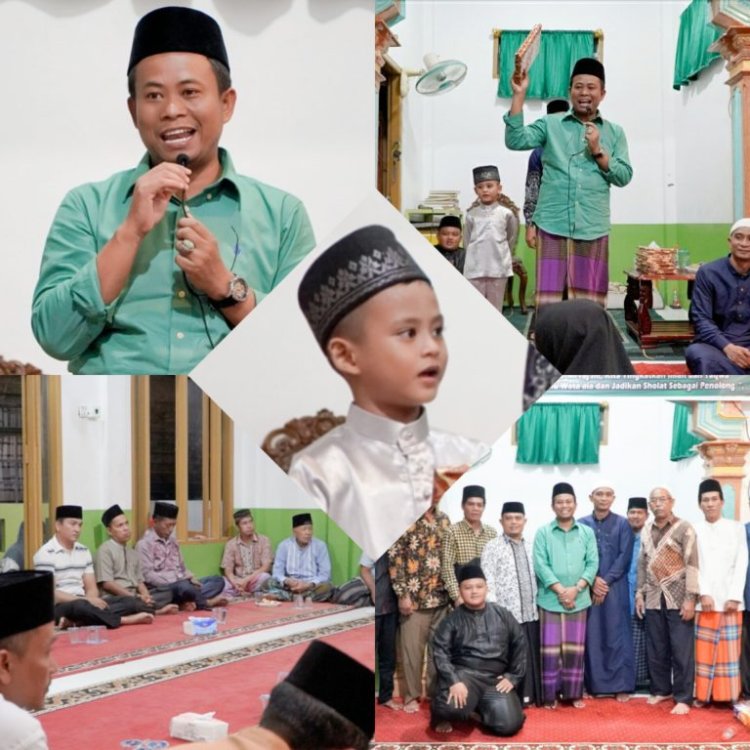 Wakil Bupati Rokan Hilir H. Sulaiman Hadiri Peringatan Isra' Mi'raj Nabi Muhammad SAW 1445 H/2024 M dengan Tema 'Tingkatkan Iman dan Taqwa kepada Allah SWT, Jadikan Sholat sebagai Penolong