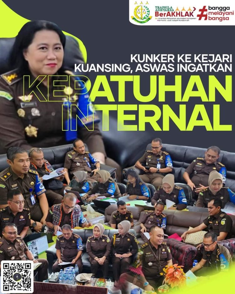 Aswas Kejati Riau Lakukan Inspeksi Umum dan Khusus di Kejaksaan Negeri Kuantan Singingi