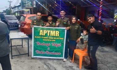 Aliansi Pejuang Tanah Melayu Riau DPD APTMR Menggelar Acara Buka Bersama dan Berbagi Takjil