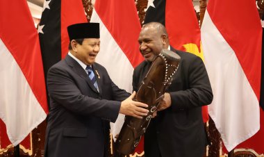 Menhan Prabowo Terima Kunjungan PM Papua Nugini: Diskusi Kerja Sama Pertahanan