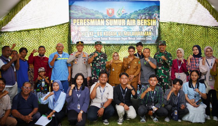 Kolaborasi TNI dan Pemda Kutai Kartanegara untuk Memenuhi Kebutuhan Air Bersih Warga