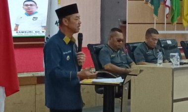 Bupati Afrizal Sintong Hadiri Pelantikan Koorcam se-Kabupaten Rohil dan Buka Rakerkab KONI 2024