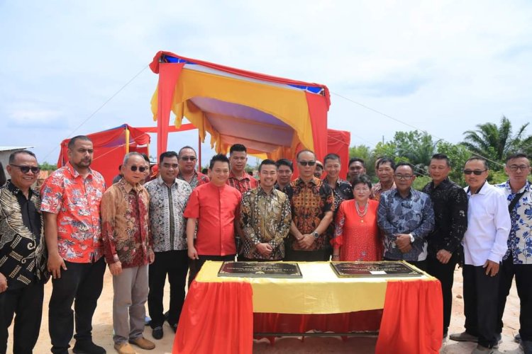 Penjabat Wali Kota Pekanbaru, Risnandar Mahiwa, Resmikan Pembangunan Vihara Yamaloma Dharma