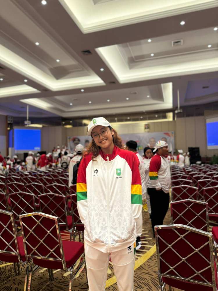 Salina Bilqis, Atlet Bulutangkis Riau Siap Berjuang di PON Aceh-Sumut 2024