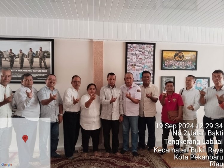 Perkumpulan Umat Kristen SE Kota Pekanbaru Dukung Muflihun dan Ade Hartati sebagai Calon Wako dan Wawako 2024-2029