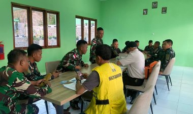 Peningkatan Kesehatan di Perbatasan: Satgas Pamtas RI-RDTL Lakukan Screening Malaria