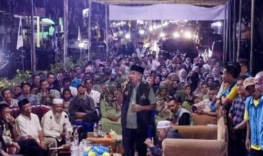 Kampanye Dialogis ASSET di Tanah Merah, Afrizal Sintong Ajak Pendukung Jaga Pilkada Damai
