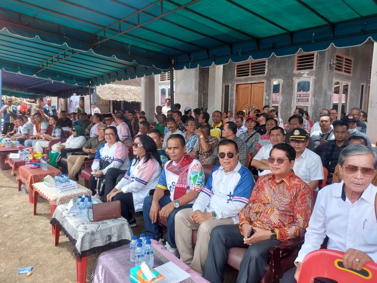 Maruli Siahaan Hadiri Deklarasi Relawan Bobby-Surya di Nias, Dukung Pembangunan Daerah Tertinggal