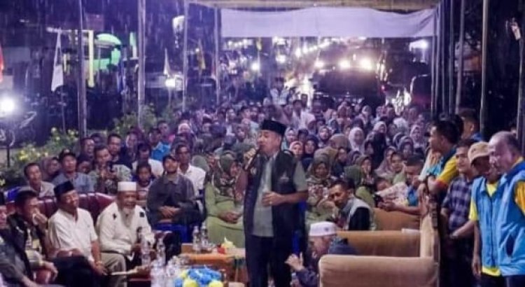 Kampanye Dialogis ASSET di Tanah Merah, Afrizal Sintong Ajak Pendukung Jaga Pilkada Damai