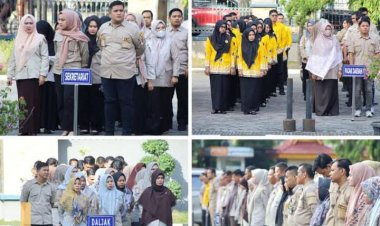 Kepala Bapenda Pekanbaru Pimpin Apel, Tekankan Peningkatan Pelayanan Pajak Akhir Tahun