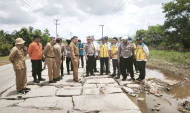 Tinjau Jalur Mudik di Pelalawan, Ditlantas Polda Riau Pastikan Keamanan Pemudik
