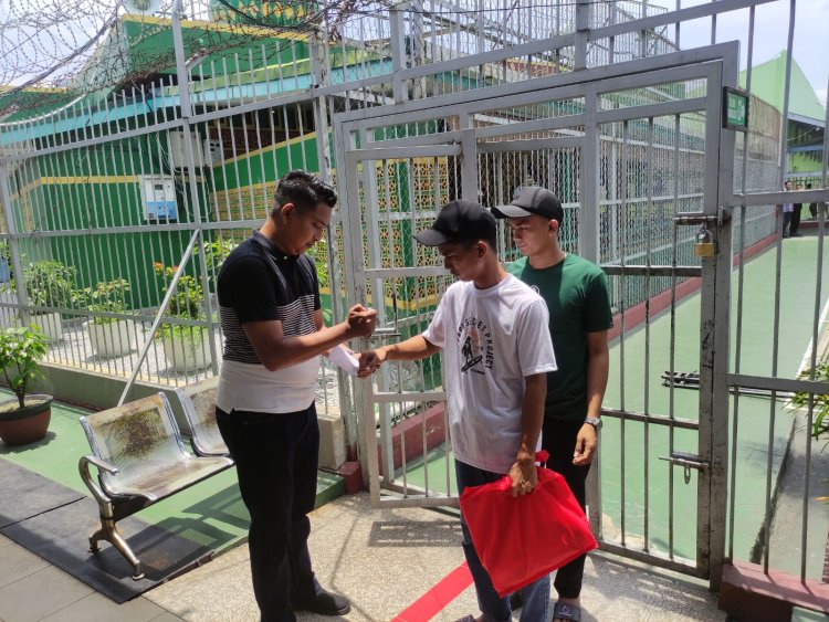 Lapas Pekanbaru Gelar Simulasi Layanan Kunjungan Pada Hari Raya Idul Fitri 1446 H