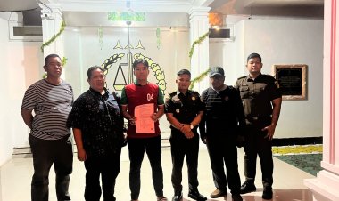 Kejari Bengkalis Amankan Terpidana Pencemaran Lingkungan