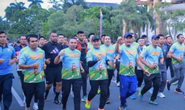 Wali Kota Pekanbaru dan Wawako Ikuti Karhutla Fun Run 5K 2025, Wujud Kampanye Gaya Hidup Sehat dan Peduli Lingkungan
