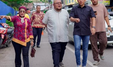 Dinas PUPR dan BWSS III Tinjau Penyebab Banjir di Kawasan Pasar Bawah Pekanbaru