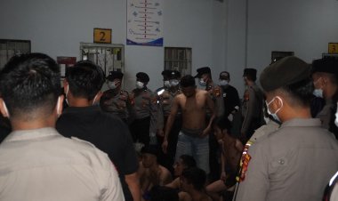 Rutan Kelas I Pekanbaru Gelar Razia Kamar Tahanan, 320 Personil Dikerahkan