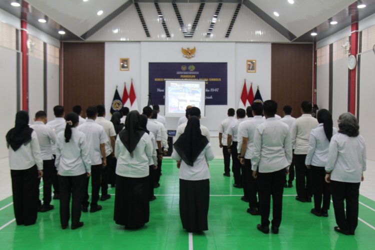 Lapas Pekanbaru Ikuti Apel Bersama dan Halal Bi Halal di Lingkungan Kemenko Imipas Kumham Secara Virtual