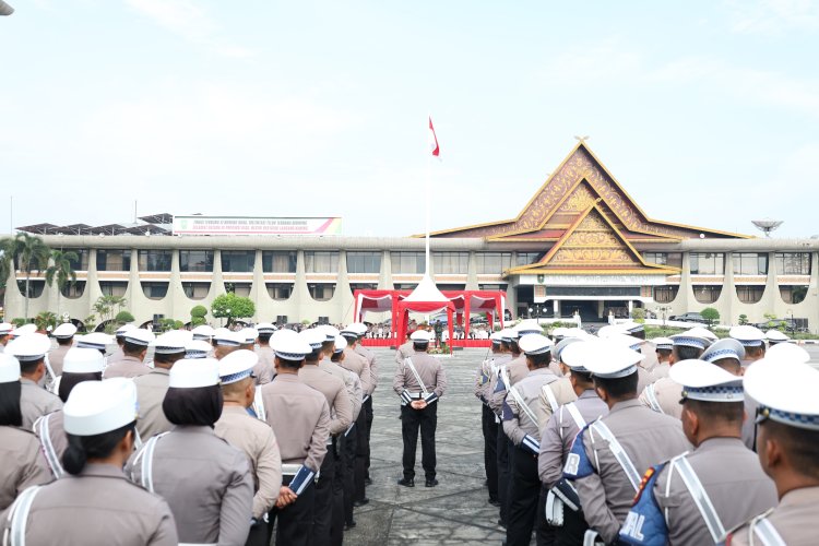 Gelar Apel Siaga Darurat Bencana, Upaya Forkopinda Riau Antisipasi Karhutla