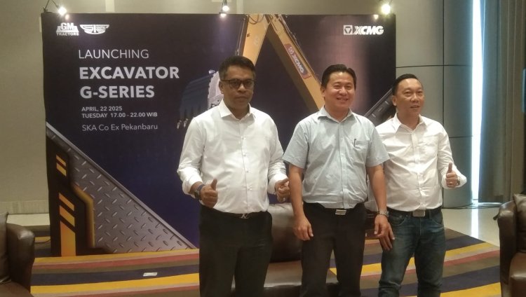 Hadirkan Teknologi Mutakhir, XCMG Luncurkan Ekskavator G Series perdana di Wilayah Sumatera