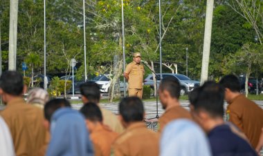 Wabup Siak Husni Merza Pamit ke ASN
