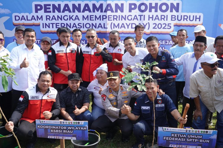 Hadiri Perayaan May Day 2025, Kapolda Riau Beri Ruang Buruh Menyampaikan Aspirasi