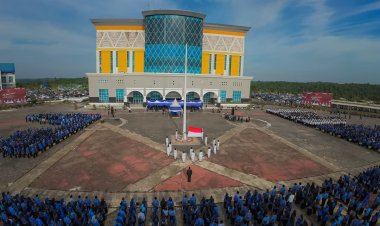 Agung Nugroho Pimpin Upacara Hari Lahir Pancasila di Pekanbaru