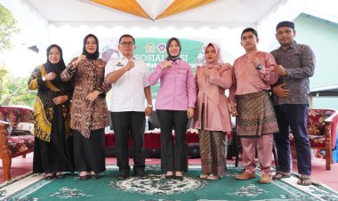 Menuju Indonesia Emas 2045, Warga Desa Teluk Mega Diberikan Pemahaman Tentang Program MBG