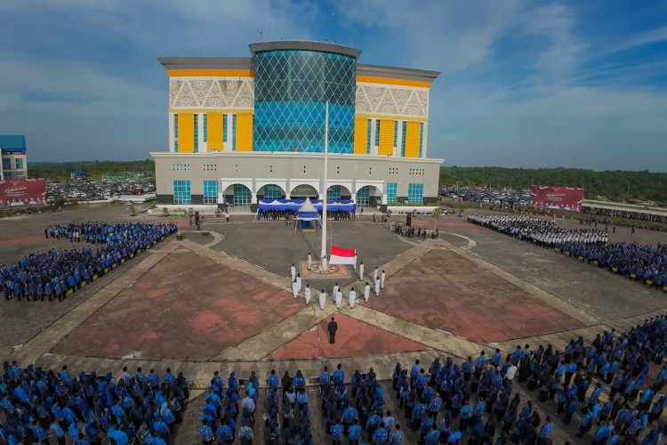 Agung Nugroho Pimpin Upacara Hari Lahir Pancasila di Pekanbaru