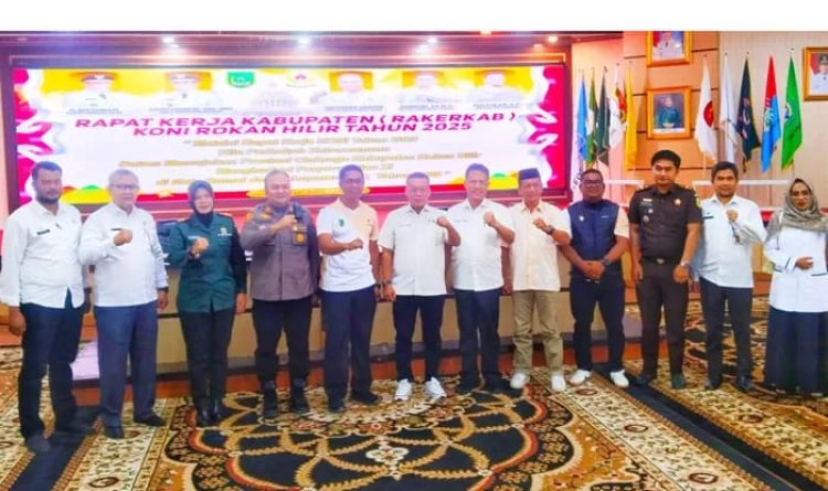 KONI Rohil Butuh Energi Baru Jelang Porprov