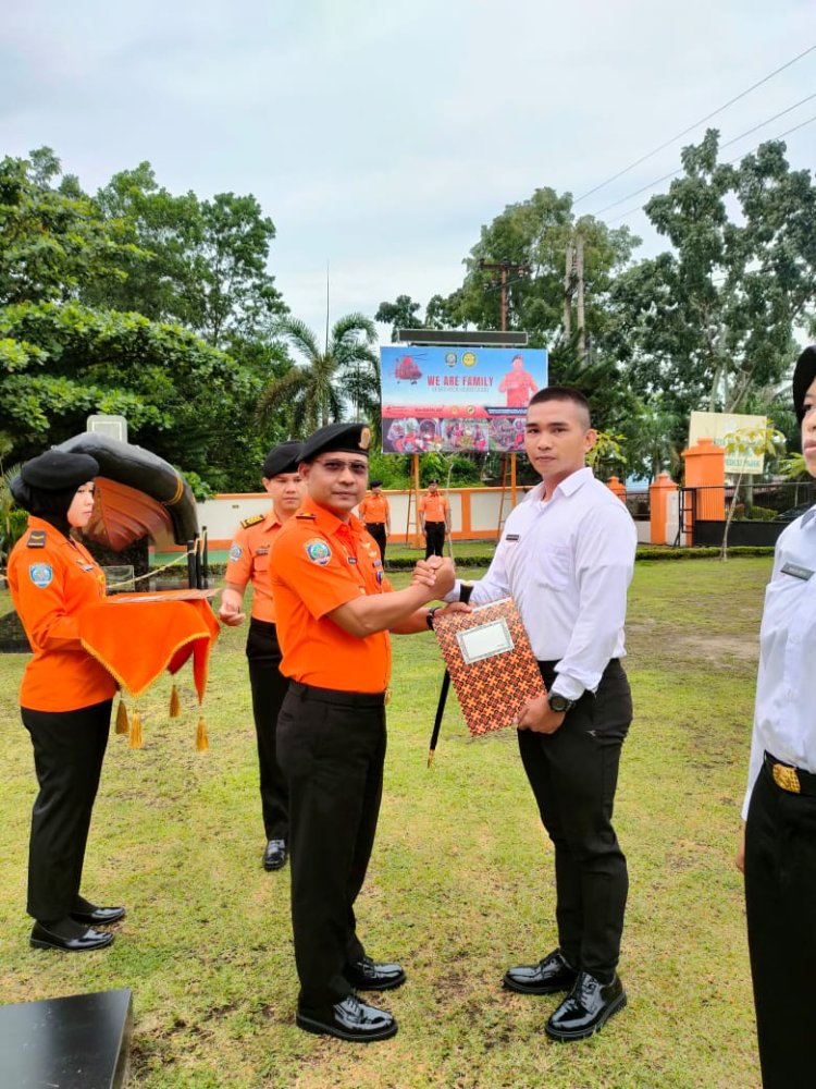 26 Orang CPNS, 3 Orang PPPK dan 1 Orang Perpindahan dalam Jabatan Terima SK Penempatan Kerja di SAR Pekanbaru