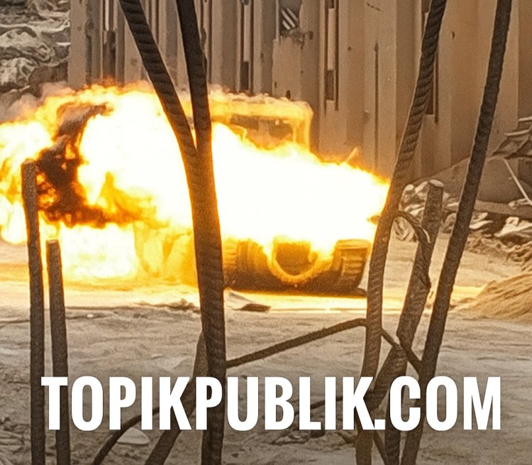 Drone dan Tank Israel Dihantam Serangan Hamas di Gaza