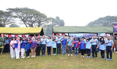 Lanud Sultan Hasanuddin Gelar Bazar Murah Sambut Hari Bakti TNI AU ke-78
