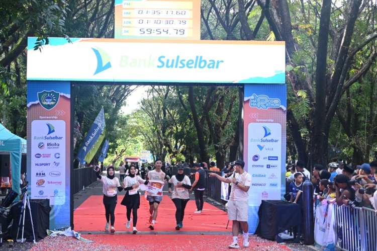 2.000 Peserta Meriahkan Maros Marathon 2025, Kadisops Lanud dan Bupati Maros Turut Lepas Start