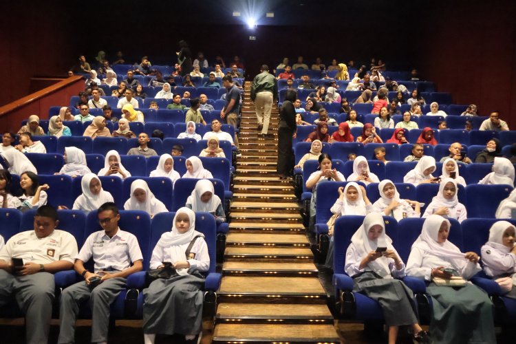 Lanud Sultan Hasanuddin Nobar Film BELIEVE di Makassar